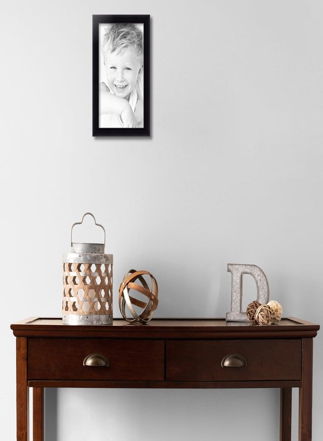 ArtToFrames 9x15 inch 1.25 Satin Black Bull Nose Wood Picture Frame, 2WOM10025-9x15 - Image 2