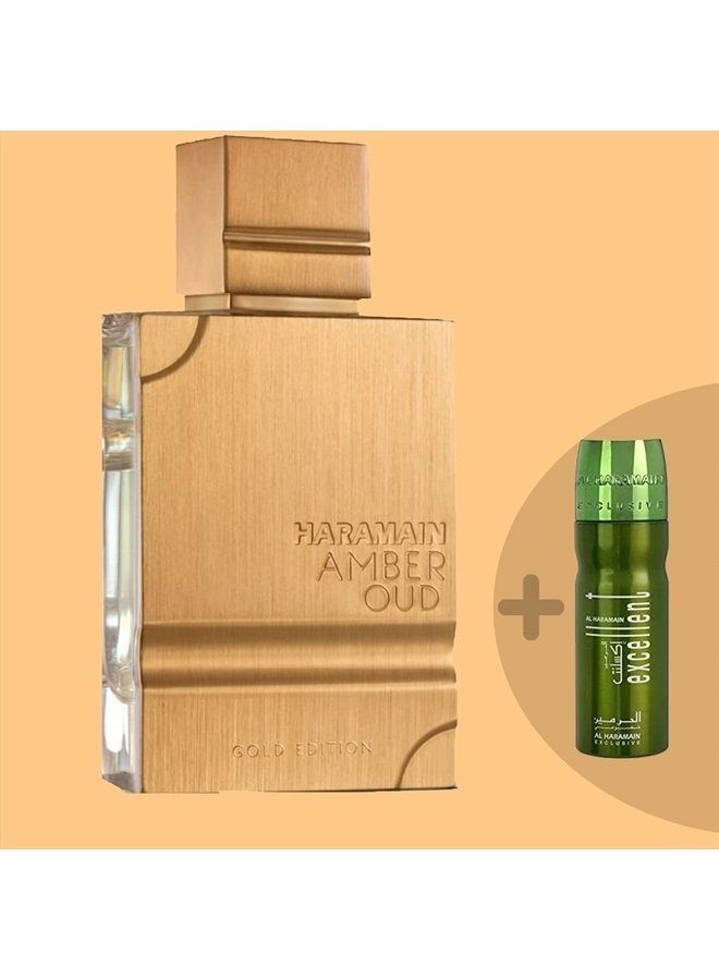 Al Haramain Amber Oud Eau de Parfum Spray for Women, 2oz/60ml - Image 2