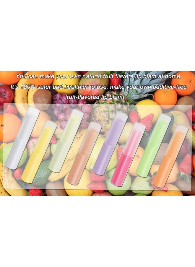 Mini Skater - 0.14Oz Empty Flavored Lip Balm Container Tubes Nontoxic Plastic Homemade Moisturizing Lip Stick With Caps Bulk Fit For Girls Women Adult Diy Making Supplies 25 Count (Multicolor) - Image 1