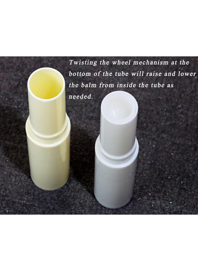Mini Skater - 0.14Oz Empty Flavored Lip Balm Container Tubes Nontoxic Plastic Homemade Moisturizing Lip Stick With Caps Bulk Fit For Girls Women Adult Diy Making Supplies 25 Count (Multicolor) - Image 1