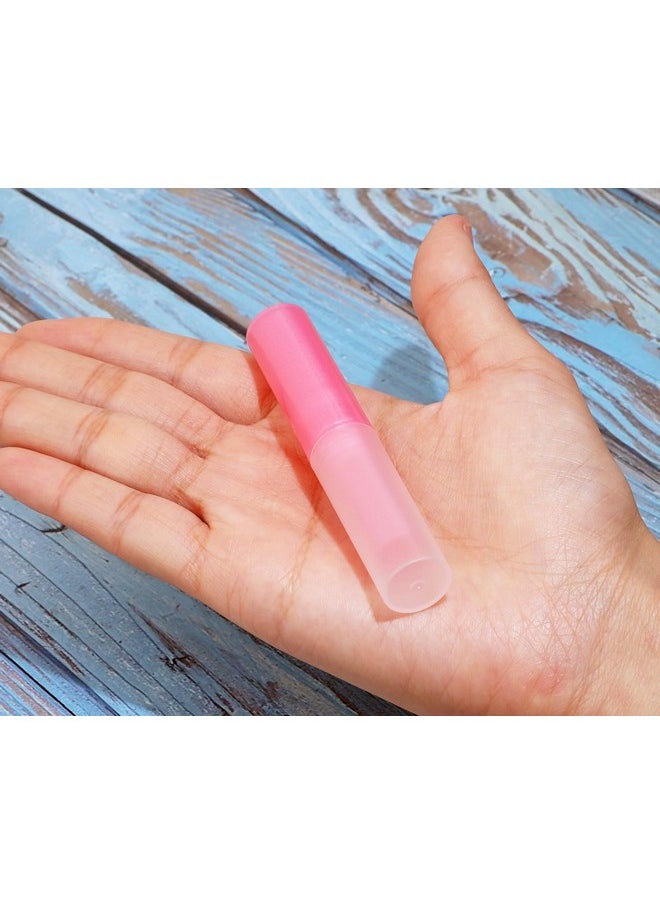 Mini Skater - 0.14Oz Empty Flavored Lip Balm Container Tubes Nontoxic Plastic Homemade Moisturizing Lip Stick With Caps Bulk Fit For Girls Women Adult Diy Making Supplies 25 Count (Multicolor) - Image 1