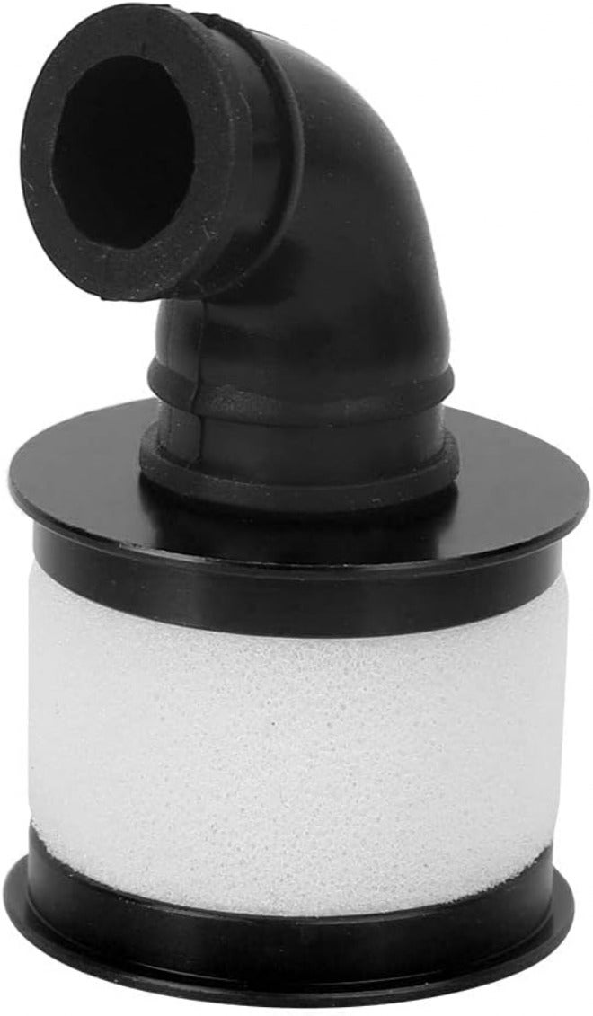 RC Air Filter Replacement Part Fit for HSP 94122 941188 1/10 RC Car Engine Air Filter Prevent Cylinder Scratches Easy Install and Remove Durable Aluminum Alloy Black (Black) Black - Image 1