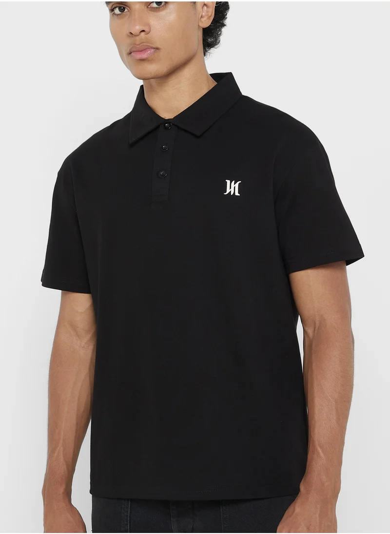 Seventy Five Polo Solid Shorts Sleeve T-Shirt