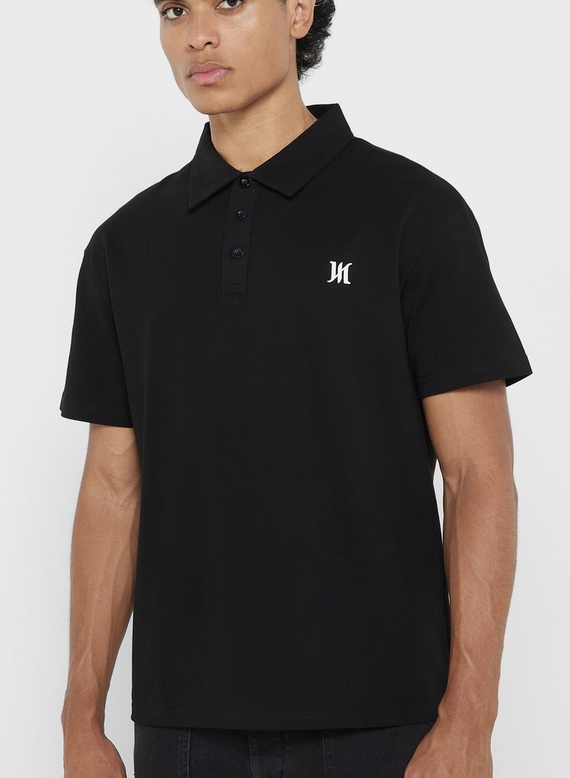Seventy Five Polo Solid Shorts Sleeve T-Shirt - Image 3