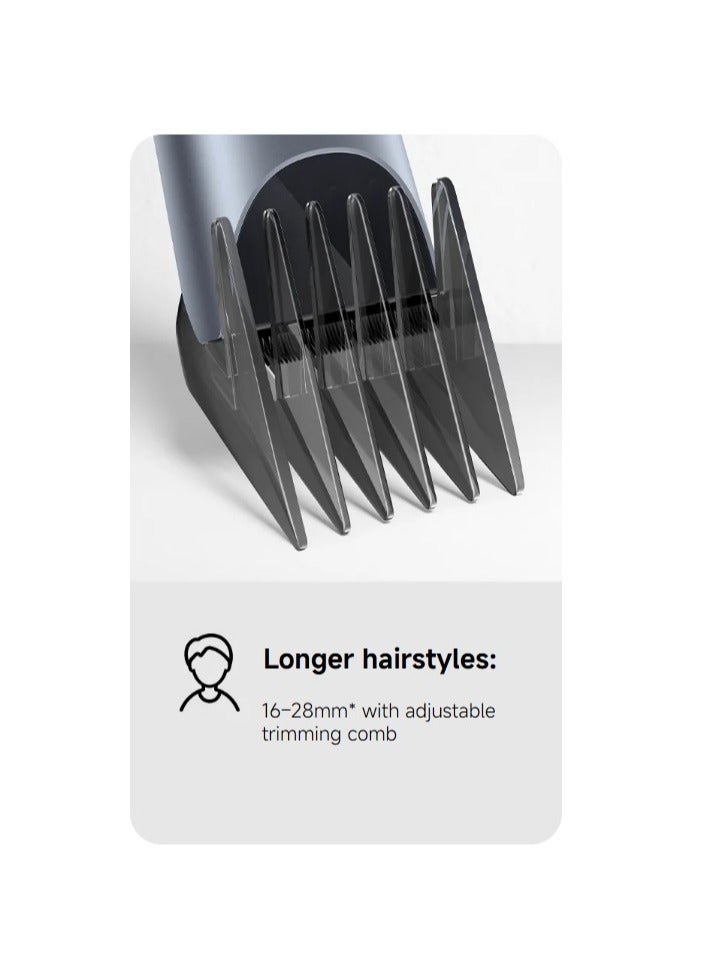 Xiaomi Hair Clipper 2, The double-coated black clipper head delivers a sharp - Image 4