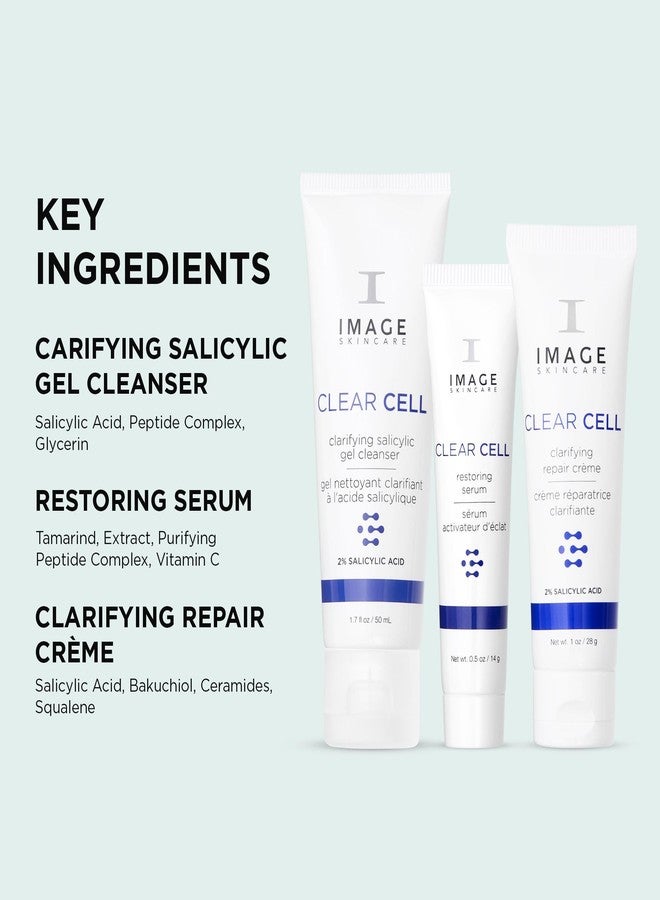IMAGE Skincare, Clear Cell 3-Step Introductory Regimen Set for Clear Pores and Healthy Looking Skin, White, 3.2 Ounce - Image 4