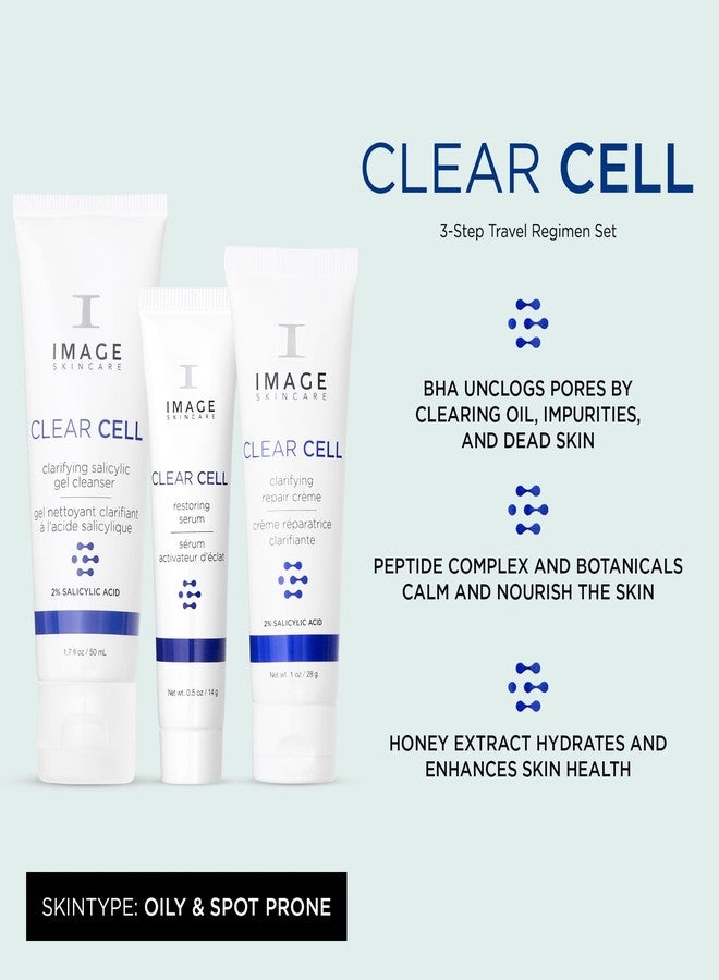 IMAGE Skincare, Clear Cell 3-Step Introductory Regimen Set for Clear Pores and Healthy Looking Skin, White, 3.2 Ounce - Image 2