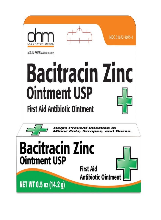 Taro Bacitracin Zinc Ointment 0.5OZ TARO - Image 1