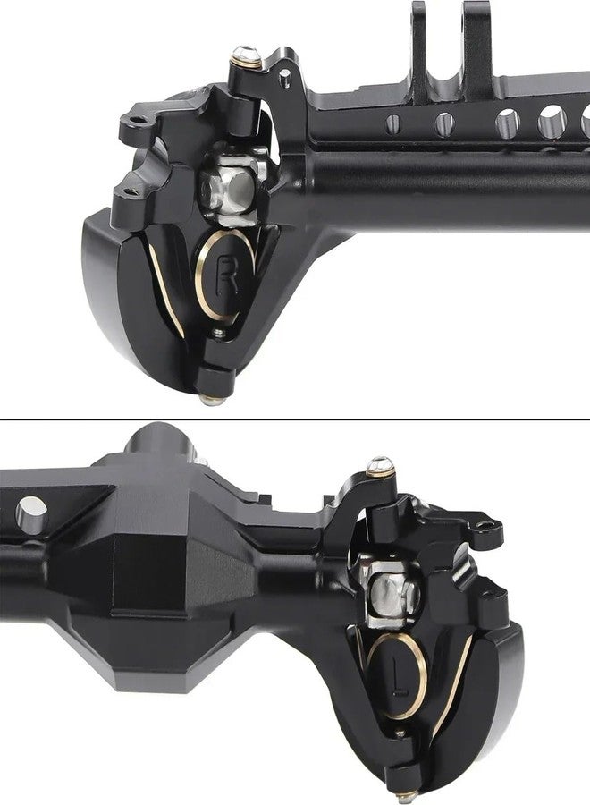 G.T.R RC F10 Axle Brass Weights Steering Knuckles Front and Rear Portal Cover for 1/10 RC Crawler Vanquish VRD VS4-10 Phoenix LCG Upgrade (3 in 1) - Image 5