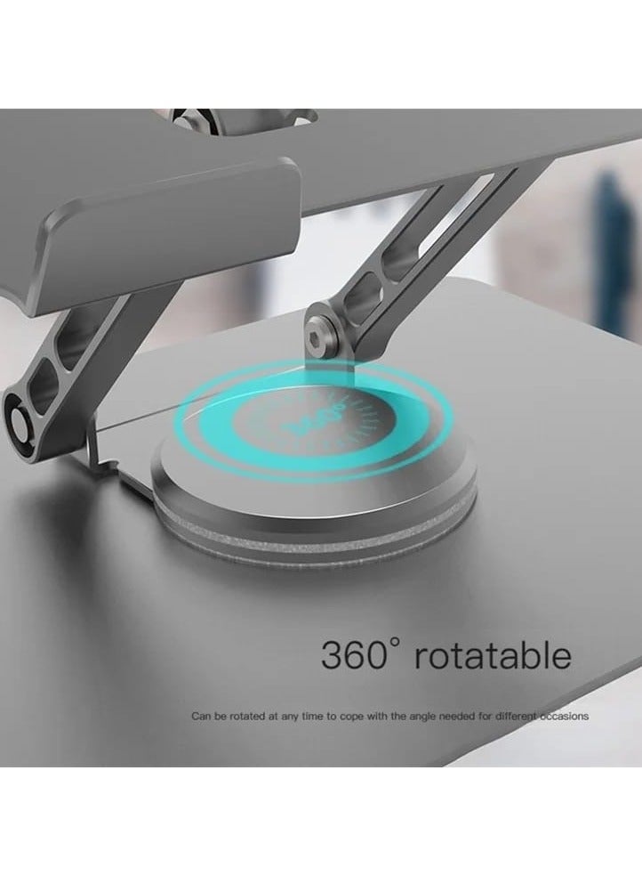Bracket N03 BRACKET 360° Rotatable Tablet Stand Adjustable Foldable Desktop Stand Holder Compatible For 4.7-12 Inch Ipad Pro/Air/Min Laptop Tablet - Image 4