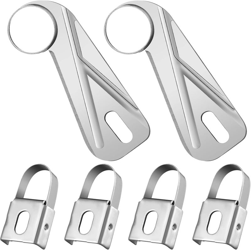 Jutom Universal Apple Peeler Replacement Blade Apple Peeler and Corer Stainless Steel Cutter Blades for Kitchen Home Restaurant(6 Pcs) - Image 1