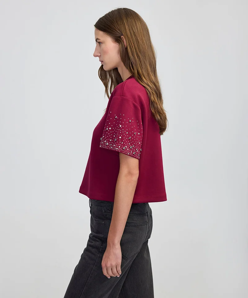 Ipekyol  Embellished Sweatshirt for Women | Best Price UAE