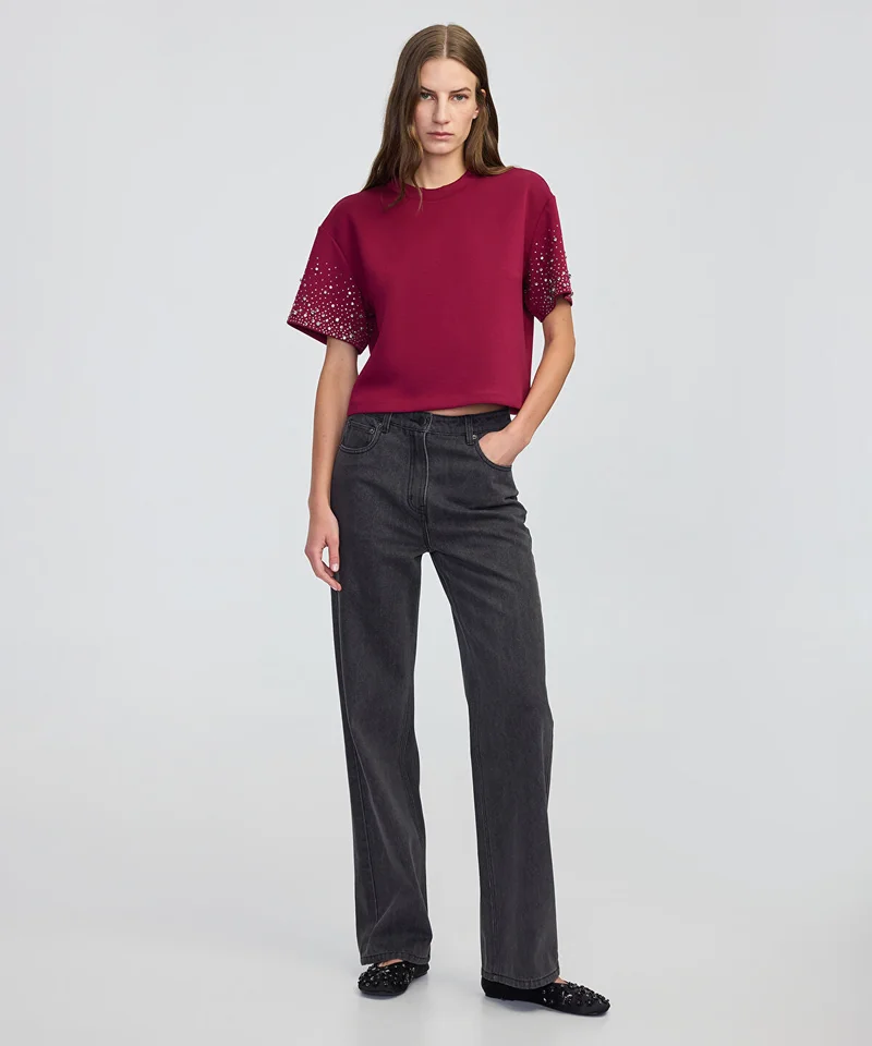 Ipekyol  Embellished Sweatshirt for Women | Best Price UAE
