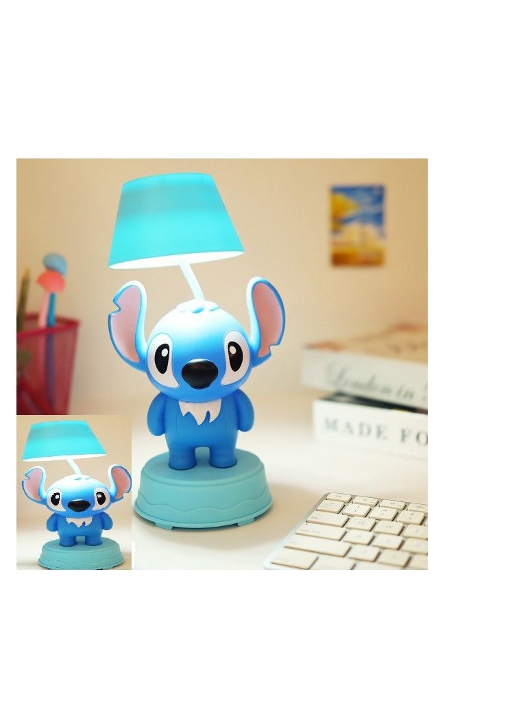 Generic Stitch Lamp To illuminate your office with environmentally friendly, eye-safe lighting, we have provided you with a 3D lamp made of high-quality acrylic. The lamp features white and yellow LED lighting, a pencil sharpener, a sticker sheet, a USB charging cable, and all images are real.  - Image 3