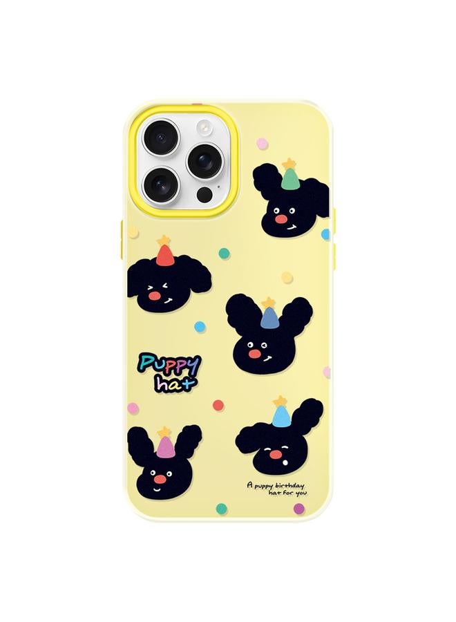 اس-توب جراب لهاتف iPhone 16 Pro Max مصنوع من مادة TPU الهجينة ذات ملمس الجلد - Image 1