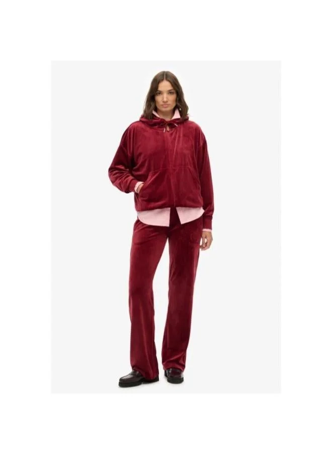 Superdry  Country Club Velour Zip Hoodie for Women | Best Price UAE