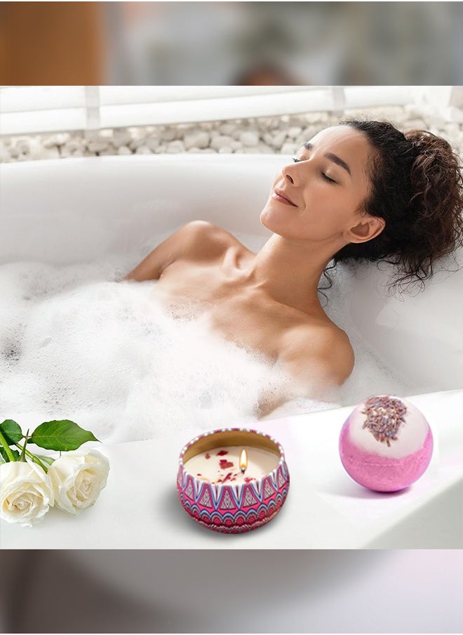 Bolivia's Spa Gift Set for Women, Lavender Essentials Bath and Body 12 items Set - with Bathrobe, Towel, Slippers,Gifts for Girlfriend, Sister, Mom; Mothers Day Gifts, Birthday Gifts for Women  - Image 4