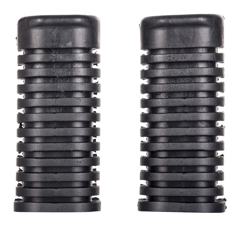VHPL Foot Rest Rubber Black Lower Foot Rest for Honda Shine (Set of 2) Perfect Design,No Rusting, Hight Quality Rubber Material, Durable, Quick & Simple Set- up - Image 1