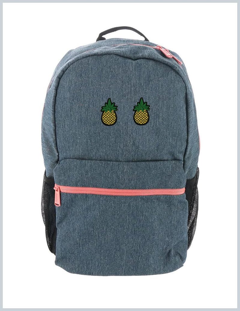 Generic 4 Pcs Pineapple Fruits Applique Embroidered Sew-on Patch ; Size Small: 5.2cm x 3.2cm for Jackets, Bags, Caps, Jeans, Outdoor Clothing ; Imported from Malaysia (4 Pieces). (Code: SBX-277) - Image 5