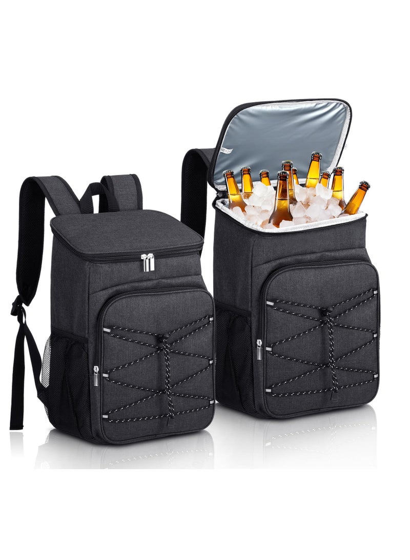 KASTWAVE Insulated Cooler Backpack Outdoor, Waterproof Leak Proof Cooler Backpack, Lightweight Oxford Cloth Cooler Bag, Soft Backpack Coolers, for Beach, Camping, Kayaking, Travel, and Road Trips - Image 1