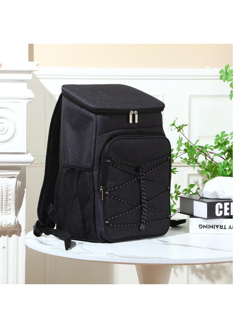 KASTWAVE Insulated Cooler Backpack Outdoor, Waterproof Leak Proof Cooler Backpack, Lightweight Oxford Cloth Cooler Bag, Soft Backpack Coolers, for Beach, Camping, Kayaking, Travel, and Road Trips - Image 2