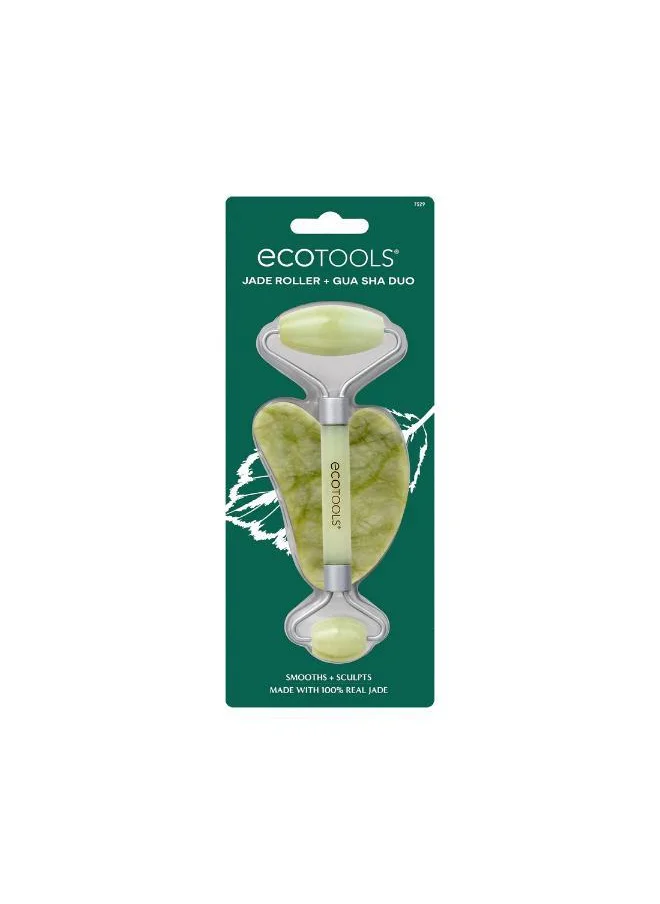 إيكوتولز Jade Roller + Guasha