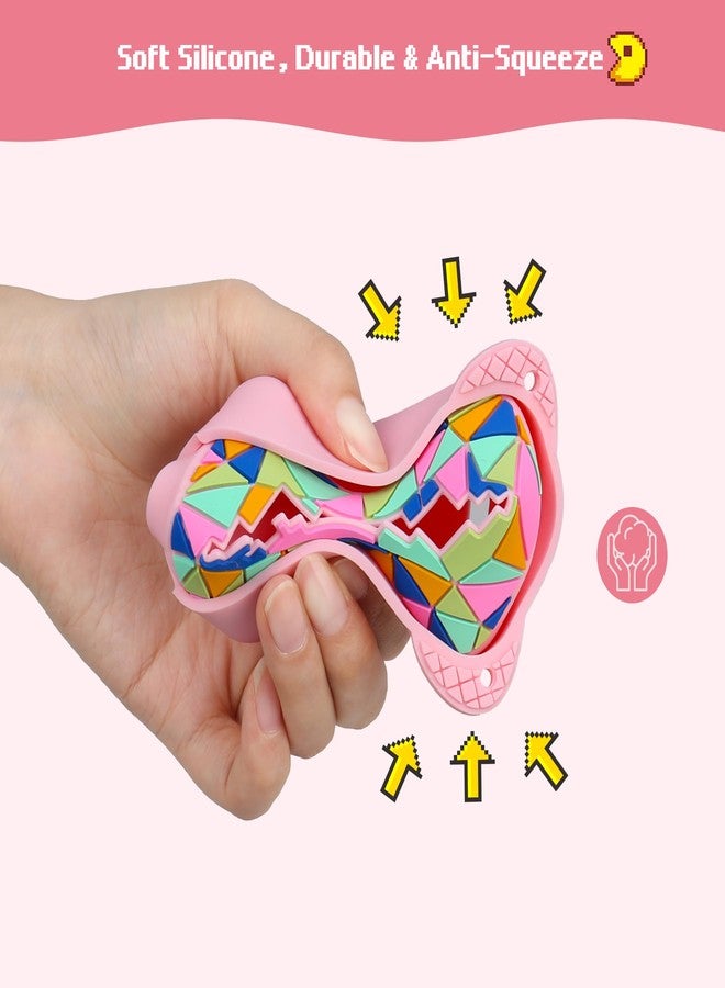 BOVKE Silicone Cover Case for Bitzee Magicals Interactive Toy with 20 Characters Inside, Bitzee Magicals Digital Pet Protective Skin Sleeve for Bitzee Virtual Electronic Pets Kids Toys, Pink - Image 5