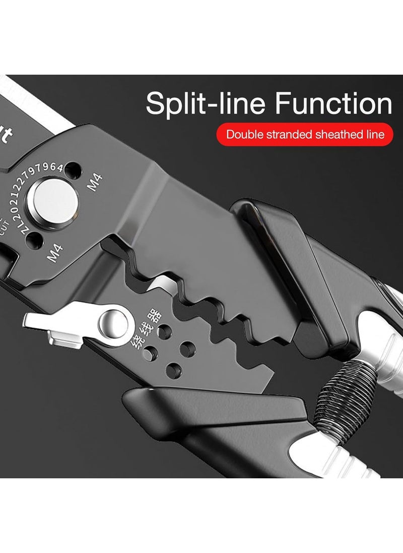 SHOPKART 25in1 Multifunction Wire Strippers Electeical 8 inch Wire Crimping Tool Wire Cutter Professional Electrician Pliers Tools and Cable Stripper for Cutting Stripping Shearing  - Image 5