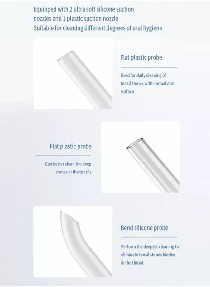 general Electronic tonsil stone removal kit visualization, clear view, oral cleaning care tool - Image 4