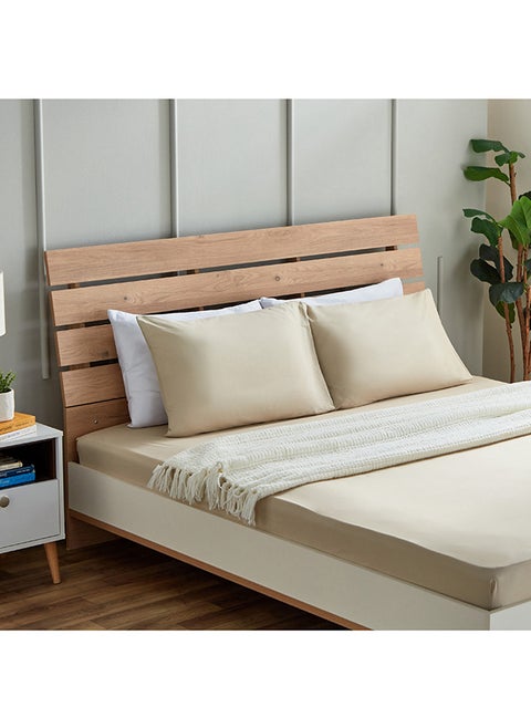 Essential 2-Piece Cotton Pillow Cover Set 75 x 50 cm