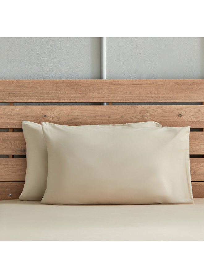 Home Box Essential 2-Piece Cotton Pillow Cover Set 75 x 50 cm  - Image 3