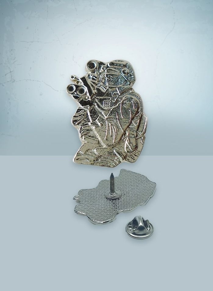 Fighter Gifts 3G Soldier 1 Silver Pin 