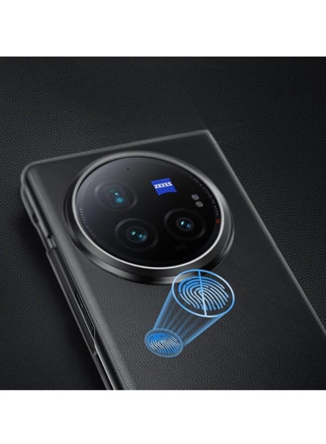 general Vivo X Fold3 Pro (2024) phone case, matte galvanized frame shockproof phone case, Vivo X Fold3 Pro ultra-thin and slim hard case - Image 3