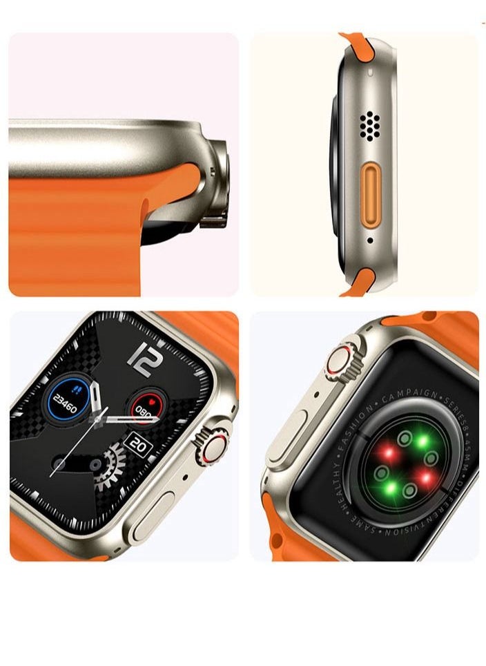 SAB - TS900 ULTRA Smart Watch 1.93 Inch HD Touch Screen Waterproof, Bluetooth Calling, With Blood Pressure and Heart Rate Monitor, Sports Digital Smart Watch - Image 1