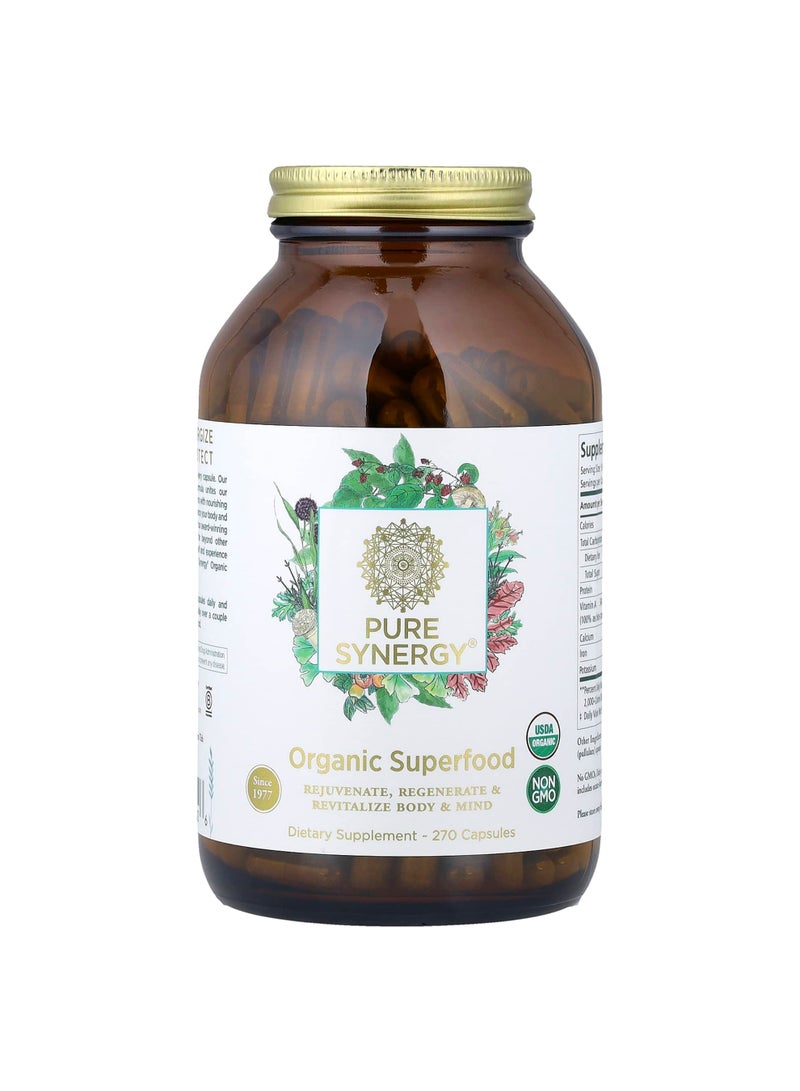 Organic Superfood, 270 Capsules