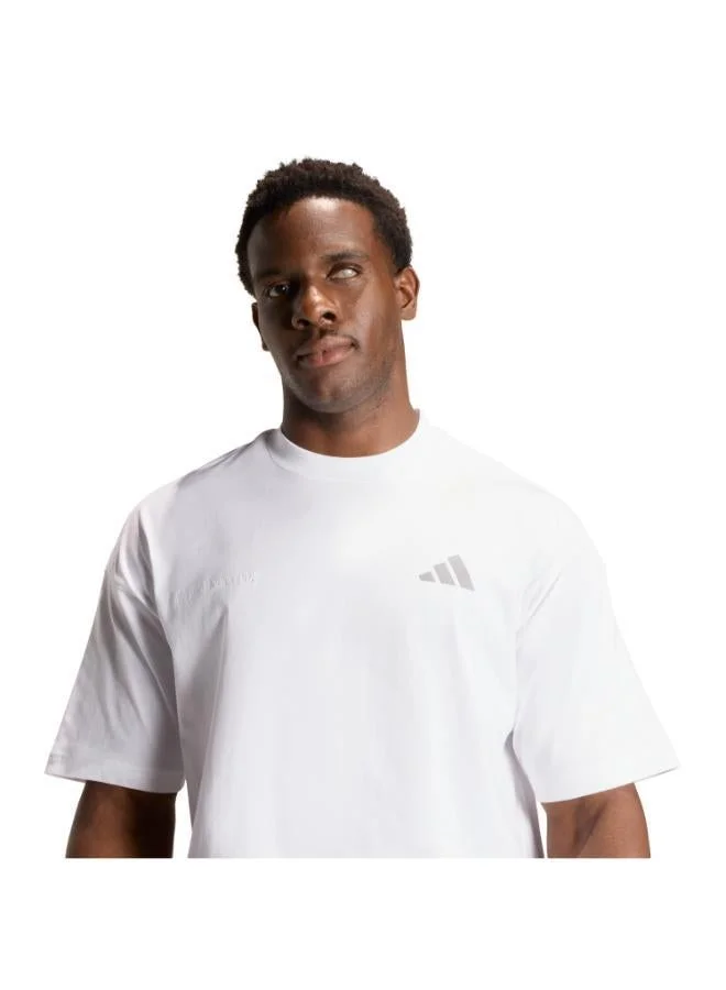 Adidas White adi365 Cheering T-Shirt  | Best Price UAE