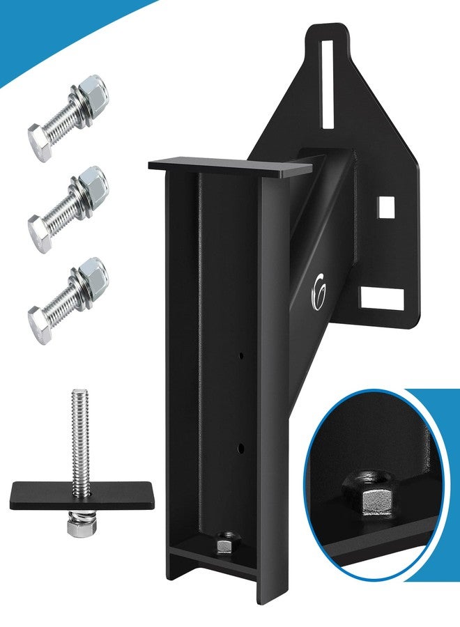 GADFISH Stake Pocket Spare Tire Carrier Mount, 3-Nuts Design Trailer Bracket Heavy Duty Holder, Fits 4 & 5 & 6 Lugs Trailer Wheels on 4",4.5'',4.75'',5'',5.5''and 6''Bolt Patterns, Holds up to 150 Lbs - Image 2