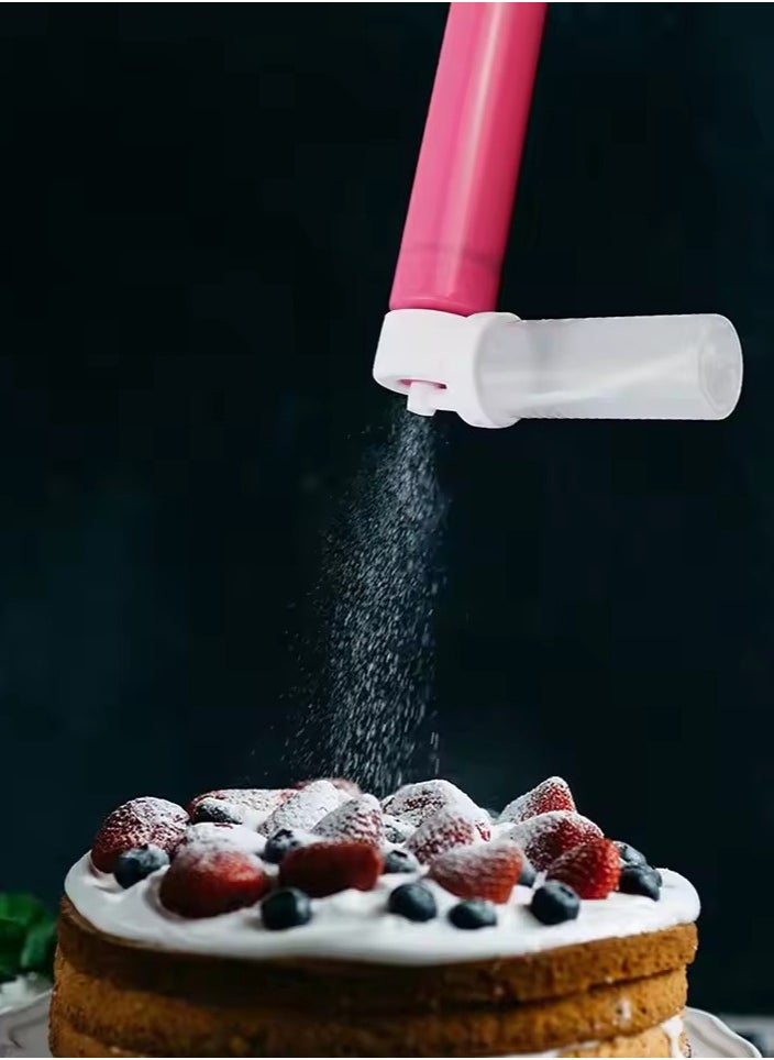 Happy Home Manual Cake Airbrush Spray Gun with 4pcs Spray Tubes –Cake Decorating Supplies for Cupcakes, Desserts, and Cookies  - Image 3