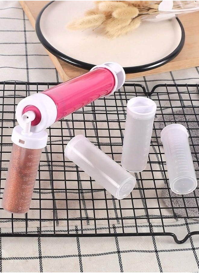 Happy Home Manual Cake Airbrush Spray Gun with 4pcs Spray Tubes –Cake Decorating Supplies for Cupcakes, Desserts, and Cookies  - Image 4