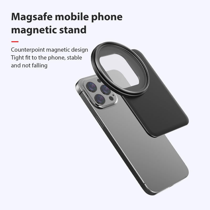 6.1 Inch Magnetic Phone Filter Mount Phone Filter Holder with 67mm ND2-400 Filter Replacement for iPhone 15 Pro/ iPhone 15/ iPhone 14 Pro/ iPhone 14/ iPhone 13 Pro/ iPhone 13/ iPhone 12 Pro/ iPhone 12 - Image 3