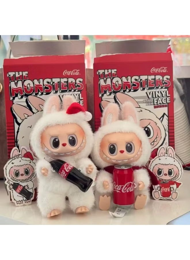 【Radom 1 pcs】The Bubble Mamte Coca-Cola Labubu Series Vinyl Face Blind Box Macaron Trendy Play Gift Pendant-Specifications:Coca-cola Blind Box-Color Radom 1 pcs  - Image 3