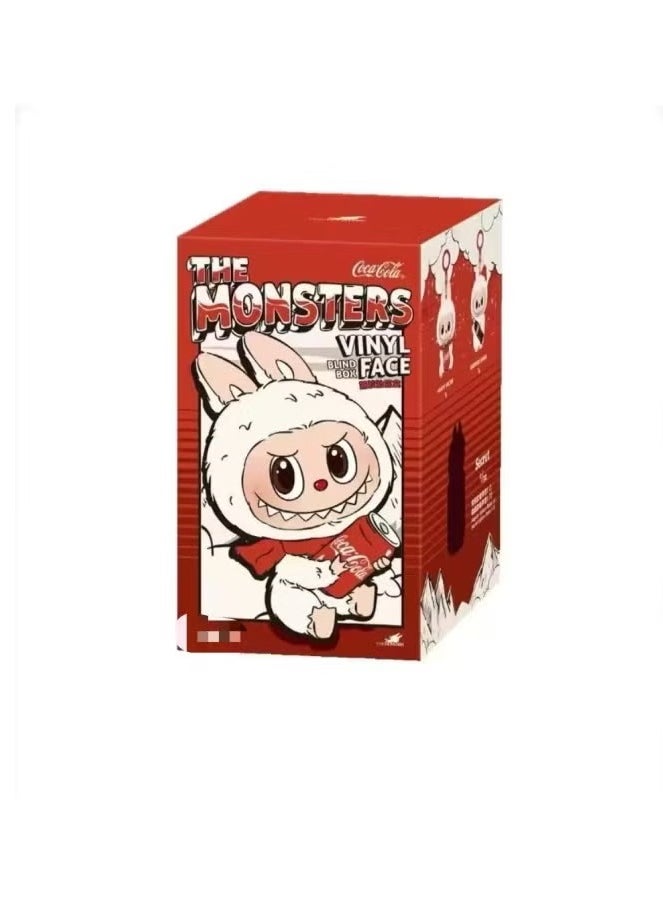【Radom 1 pcs】The Bubble Mamte Coca-Cola Labubu Series Vinyl Face Blind Box Macaron Trendy Play Gift Pendant-Specifications:Coca-cola Blind Box-Color Radom 1 pcs  - Image 1