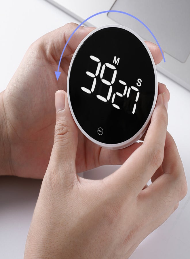 MIIIW Timer Rotation Timing Adjustable Sound Brightness Magnetic On the Back LED Digital Display - Image 5