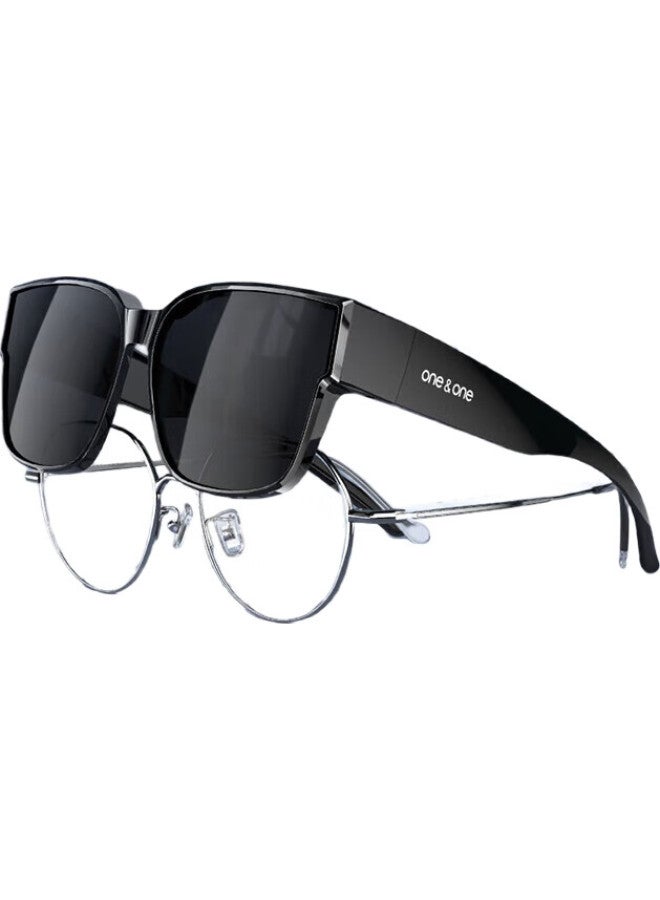 One&One Sunglasses Clip-On For Nearsightedness, Polarized Sunglasses For Men, Uv Protection, For Driving And Travel, Clip-On Sunglasses For Women - Image 3