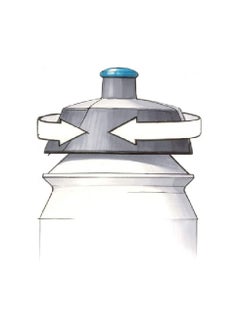 Tacx Cycling Water Bottle with Leak Proof Spout  - Image 3