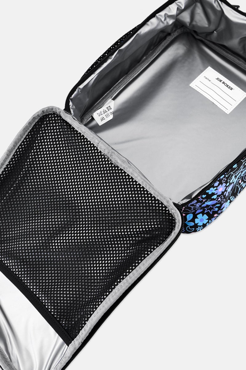 Joe Boxer Kids Boy Graphic Print Lunch Bag, Multicolor - Image 3