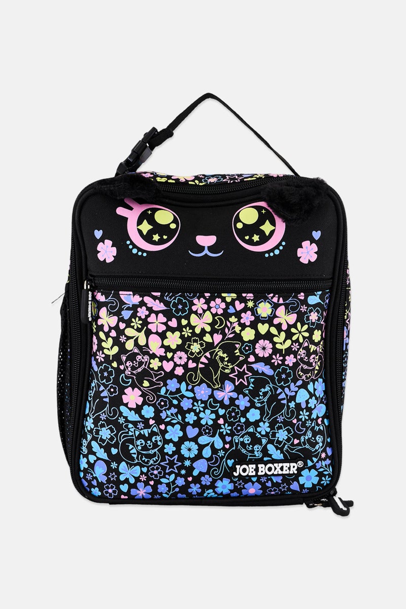 Joe Boxer Kids Boy Graphic Print Lunch Bag, Multicolor - Image 1