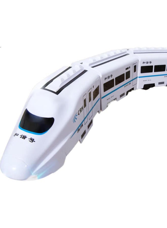 Temi Children'S High-Speed Train Toy - Revival Harmony Sound And Light Bullet Train Model For Boys And Girls Gift - Image 3