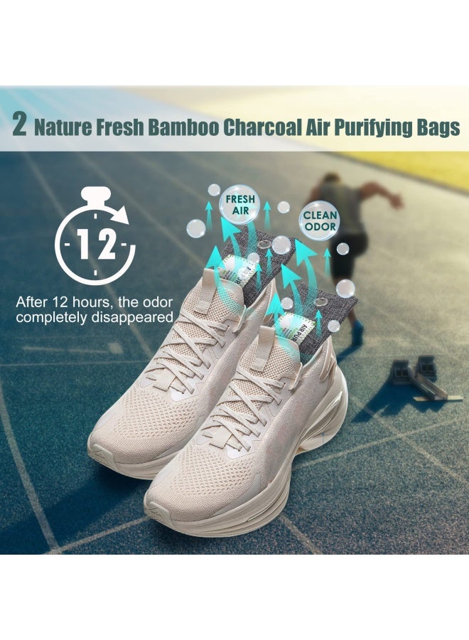 Miserwe Shoe Stretcher with Carrying Bag Adjustable Unisex Shoes Stretcher with 2 Air Purifying Bag L - Image 2
