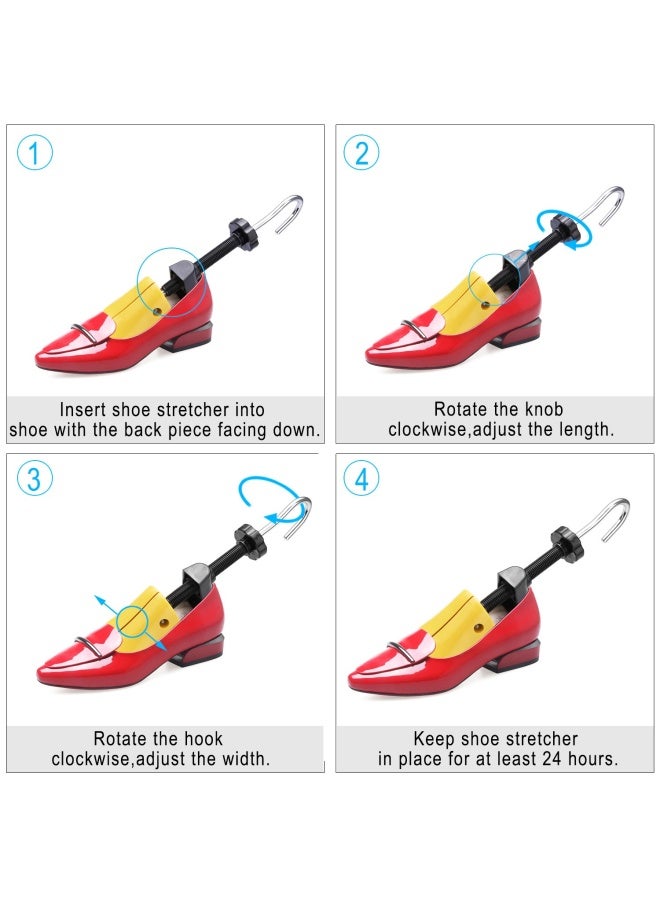 Miserwe Shoe Stretcher with Carrying Bag Adjustable Unisex Shoes Stretcher with 2 Air Purifying Bag L - Image 5